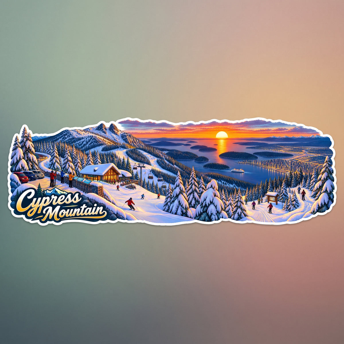 Cypress Mountain Panorama